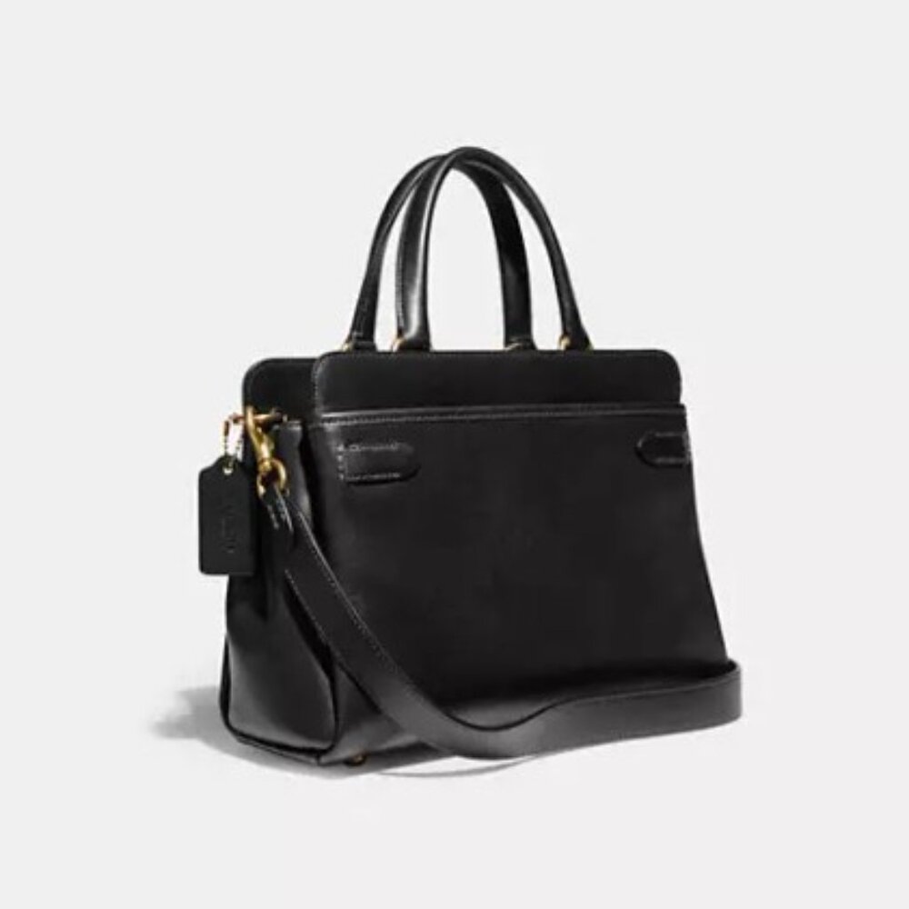NWT Coach Tate Carryall 29 Black - Picture 13 of 16